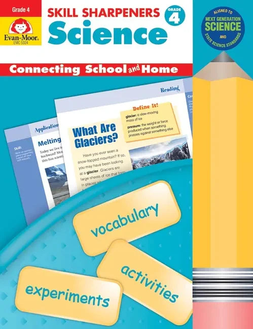 Skill Sharpeners: Science, Grade 4 Workbook - Paperback