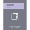 Lilly Research Laboratories: Dedication - Paperback