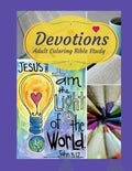 Adult Coloring Bible Study: Devotions - Paperback