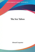 The Sex Taboo - Hardcover