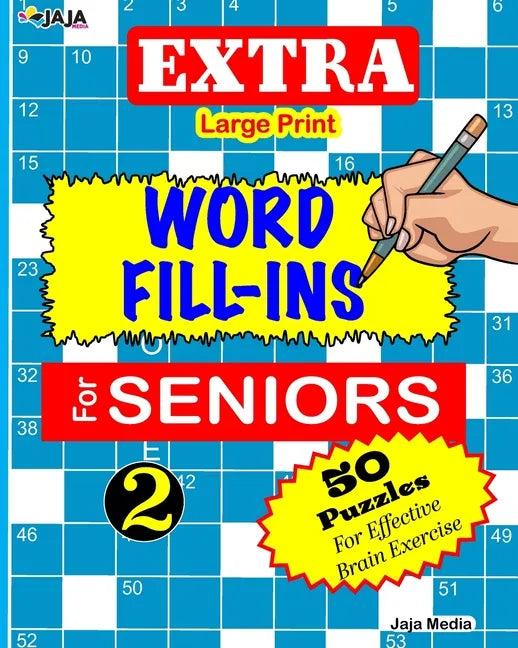 EXTRA Large Print WORD FILL-INS FOR SENIORS: Vol. 2 - Paperback