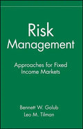Risk Management: Approaches for Fixed Income Markets - Hardcover