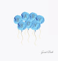 Boy baby shower guest book (Hardback) - Hardcover