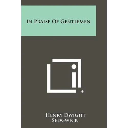 In Praise Of Gentlemen - Paperback