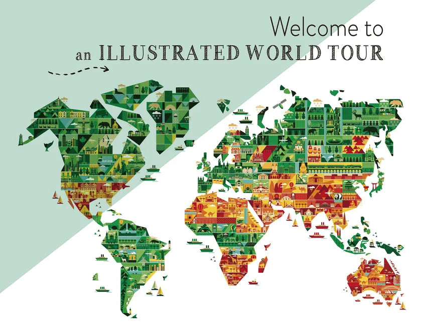Welcome to an Illustrated World Tour - Hardcover