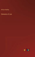 Elements of Law - Hardcover