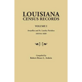 Louisiana Census Records. Volume I: Avoyelles and St. Landry Parishes, 1810 & 1820 - Paperback