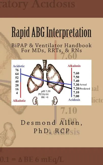 Rapid ABG Interpretation: BiPAP & Ventilator Handbook For MDs, RRTs, & RNs - Paperback