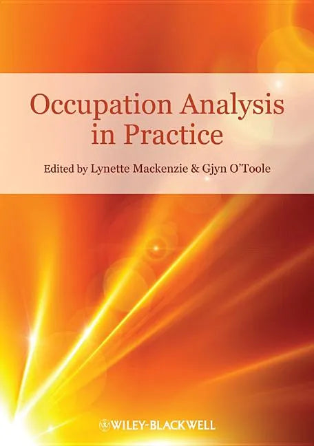 Occupation Analysis in Practice - Paperback