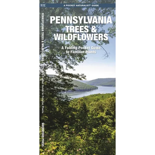Pennsylvania Trees & Wildflowers: A Folding Pocket Guide to Familiar Plants - Hardcover
