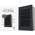 NLT Premium Value Compact Bible, Filament Enabled (Leatherlike, Black Mountainscape) - Imitation Leather