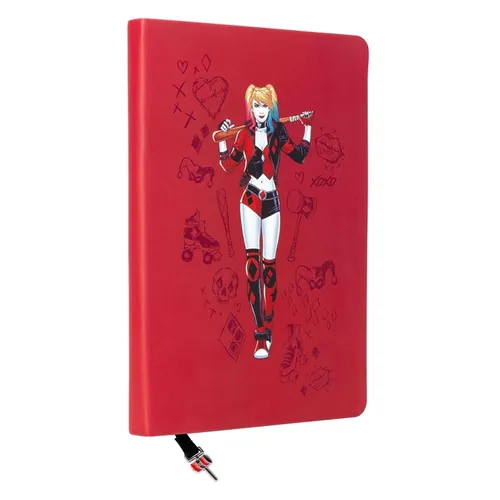 DC: Harley Quinn Journal with Ribbon Charm - Paperback