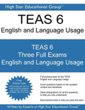 TEAS 6 English and Language Usage: TEAS Exam English and Language Usage - Free Online TEAS Tutor - Paperback