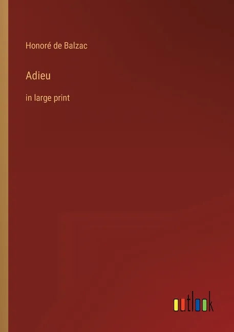 Adieu: in large print - Paperback