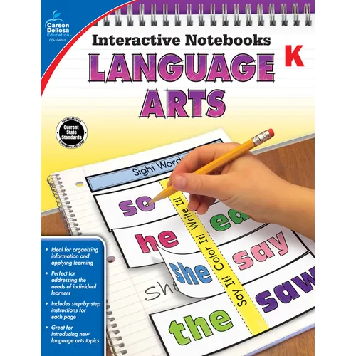 Language Arts, Grade K - Paperback