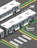 Buses Coloring Book - Paperback
