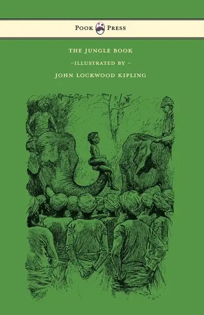 The Jungle Book - With Illustrations by John Lockwood Kipling & Others - Hardcover