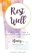 Rest Well, God's Gift for a Good Night's Sleep: 90-Day Women's Devotional - Paperback