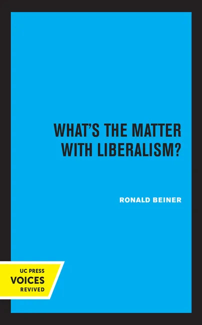 What's the Matter with Liberalism? - Paperback