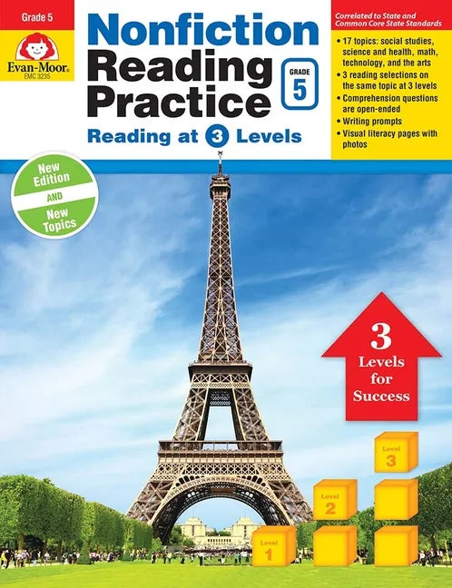 Nonfiction Reading Practice, Grade 5 Teacher Resource - Paperback