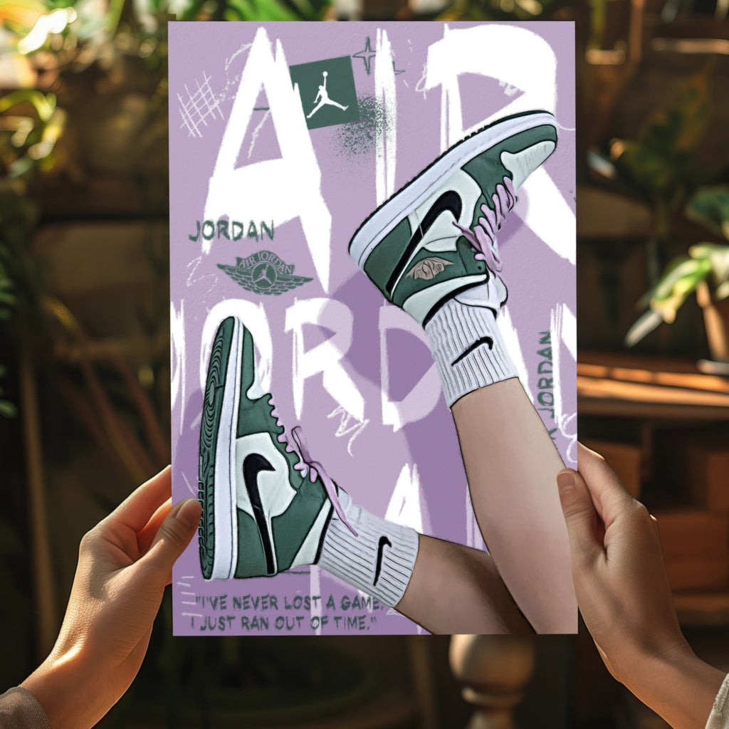 Air Aluminum Print