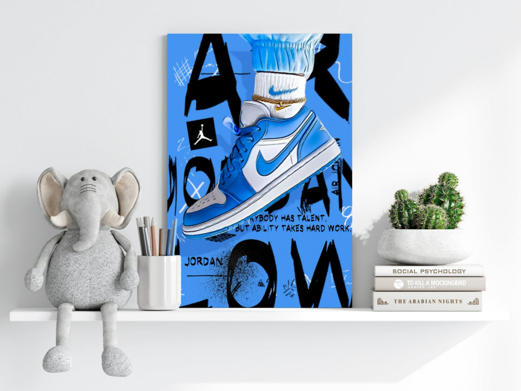 Air Aluminum Print