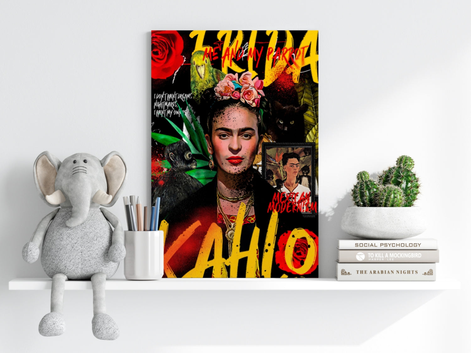 Frida Kahlo Aluminum Print