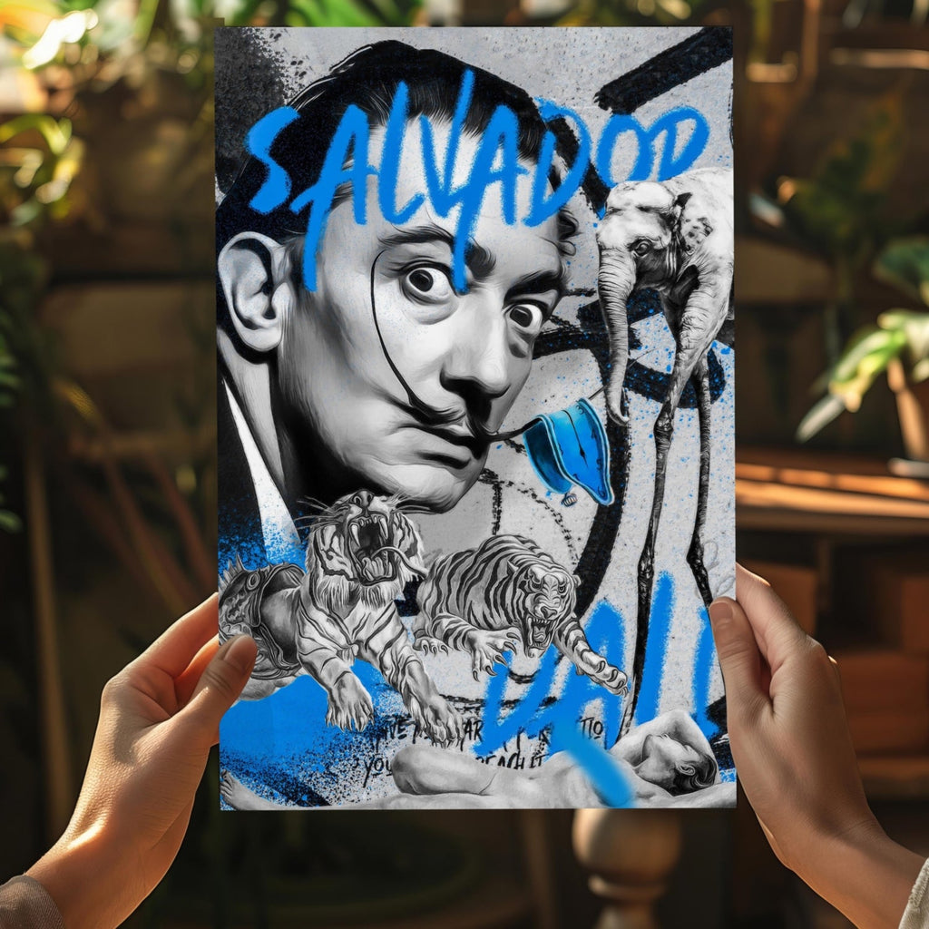 Salvador Dali Aluminum Print