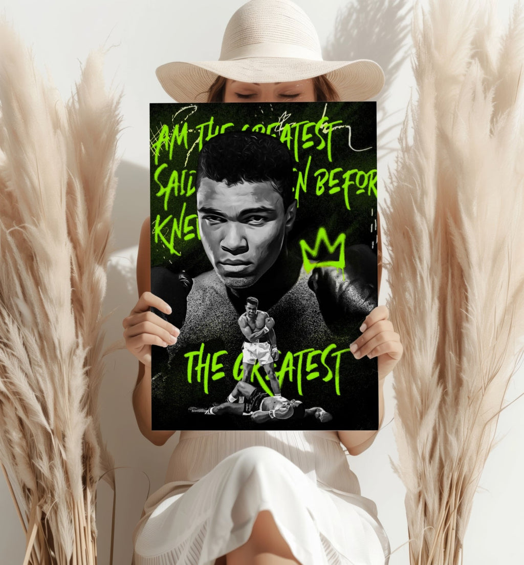 Muhammad Ali Aluminum Print