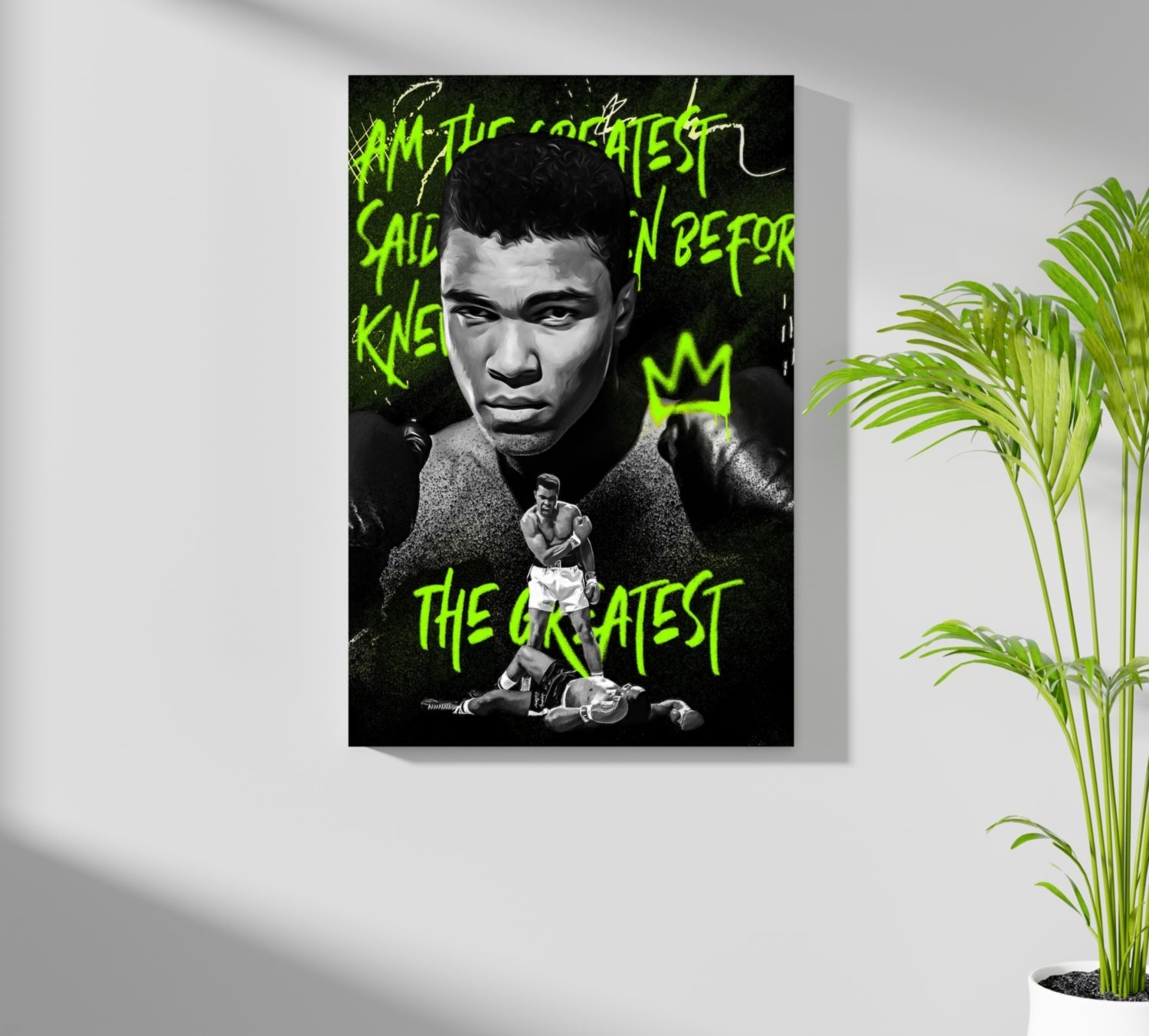 Muhammad Ali Aluminum Print