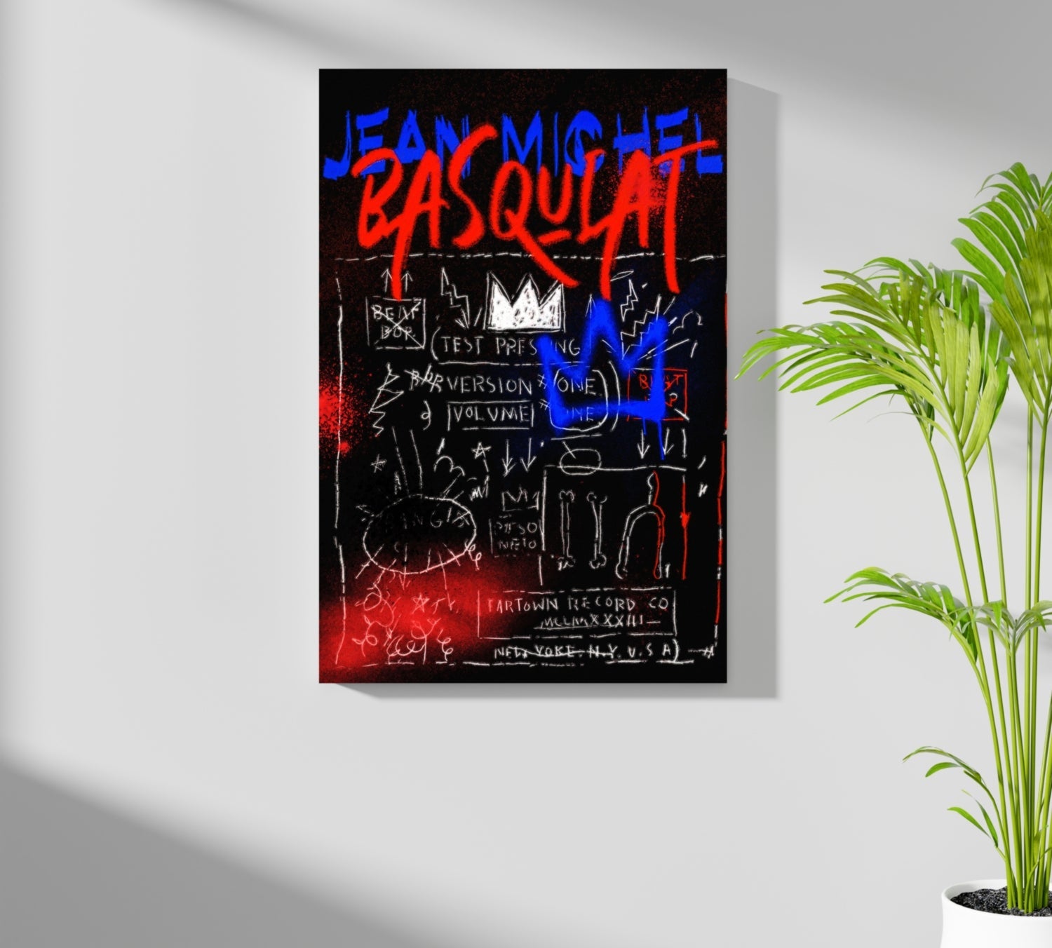 Basquiat Aluminum Print