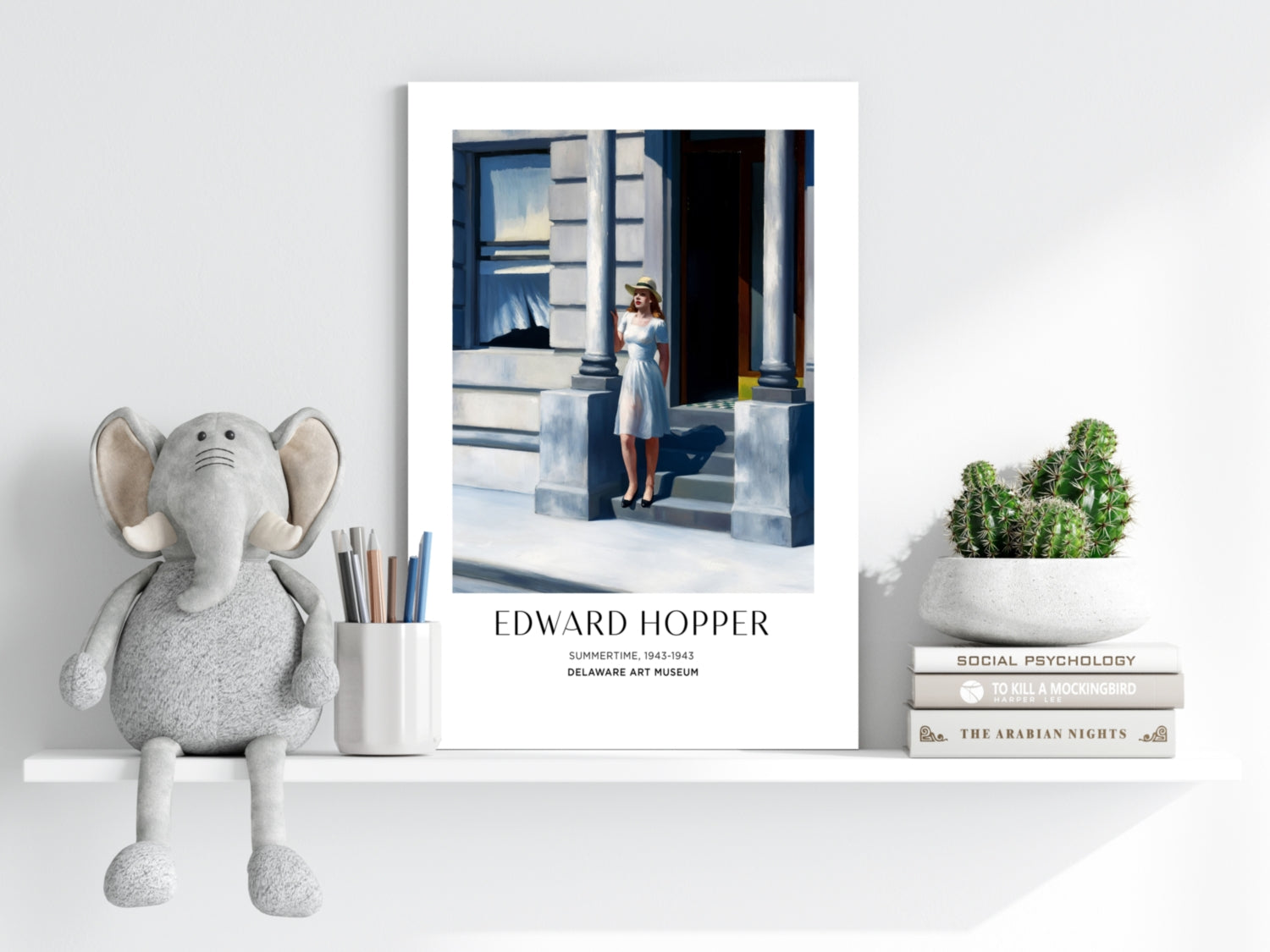 Edward Hopper Aluminum Print