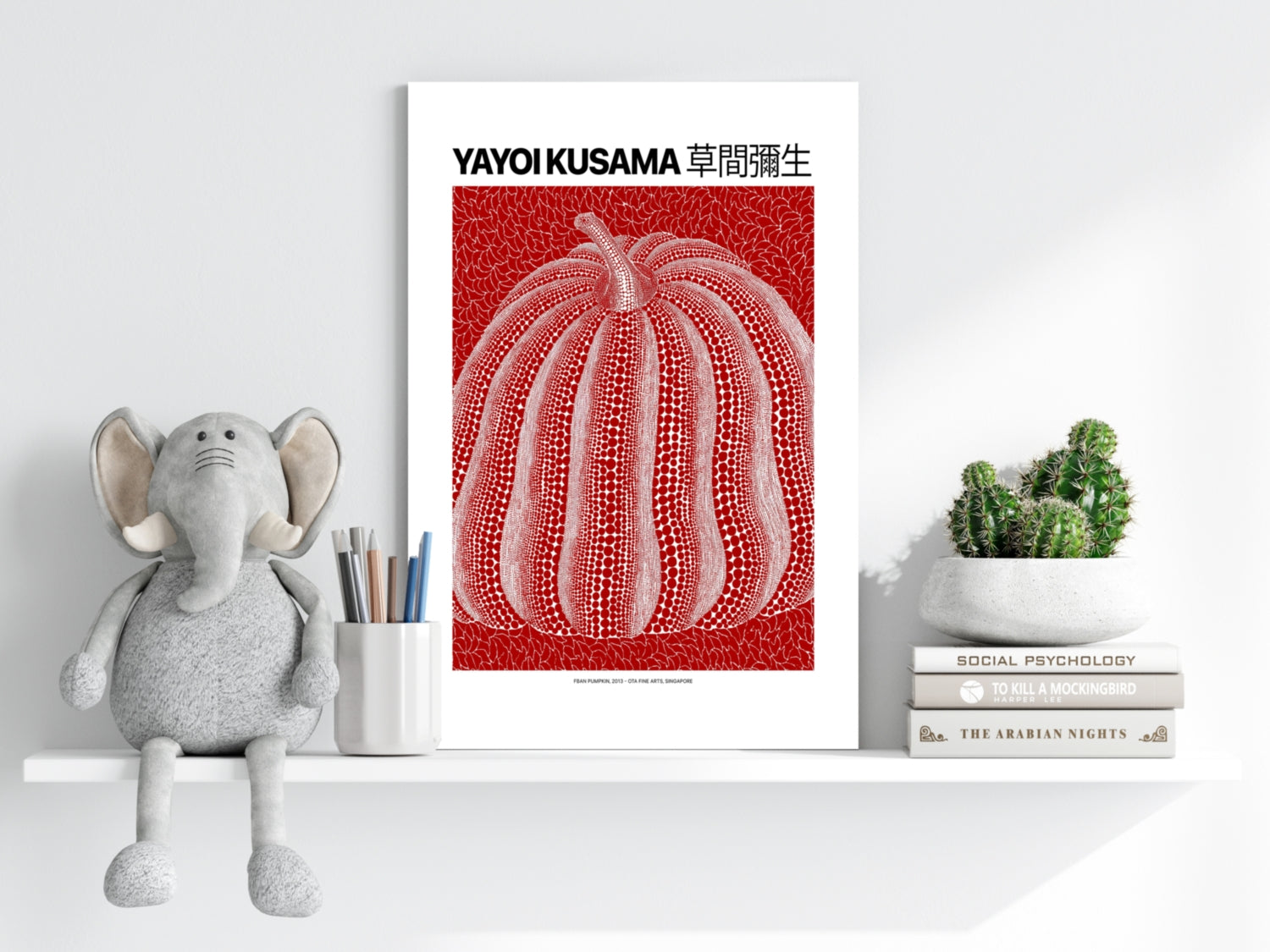 Yayoi Kusama Aluminum Print