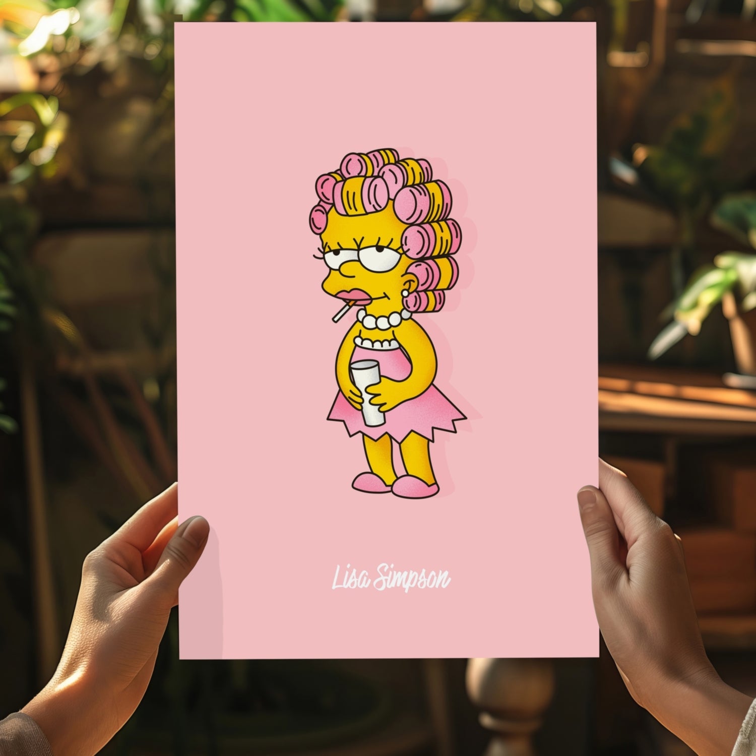 Lisa Princess Aluminum Print