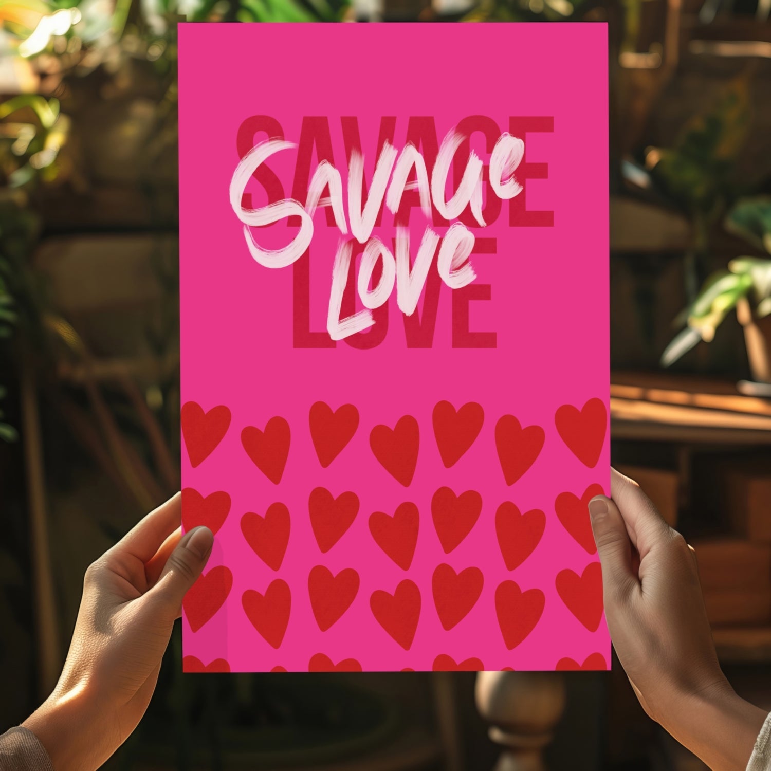 Savage Love Aluminum Print