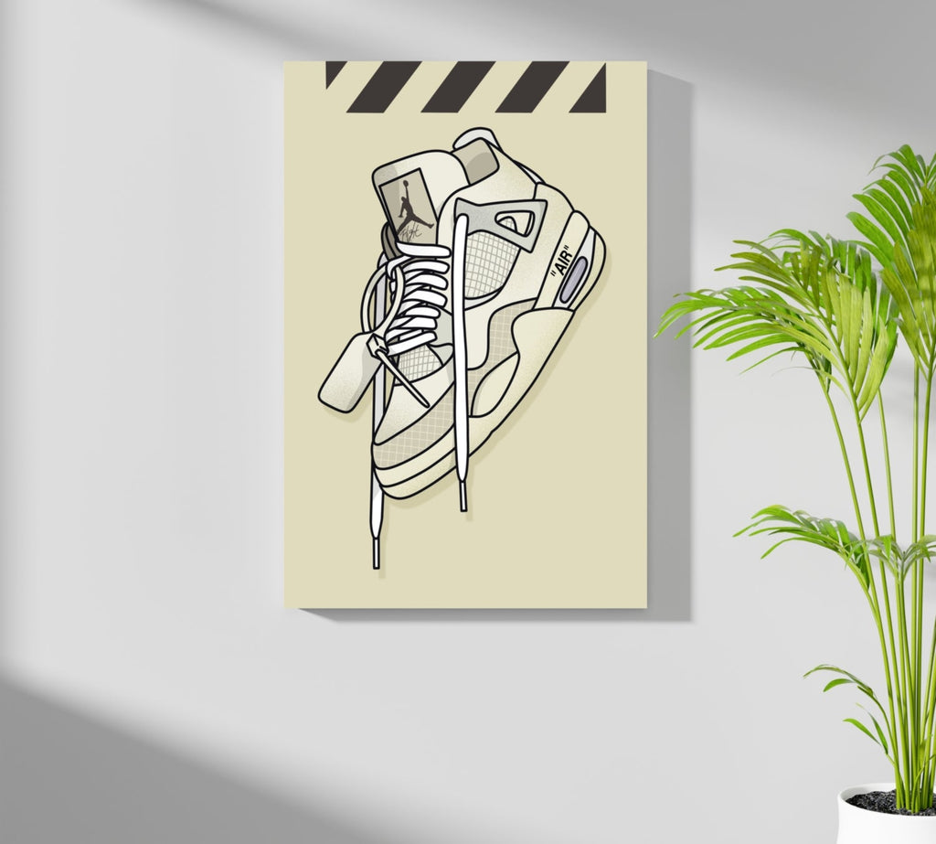 Sneakers Aluminum Print