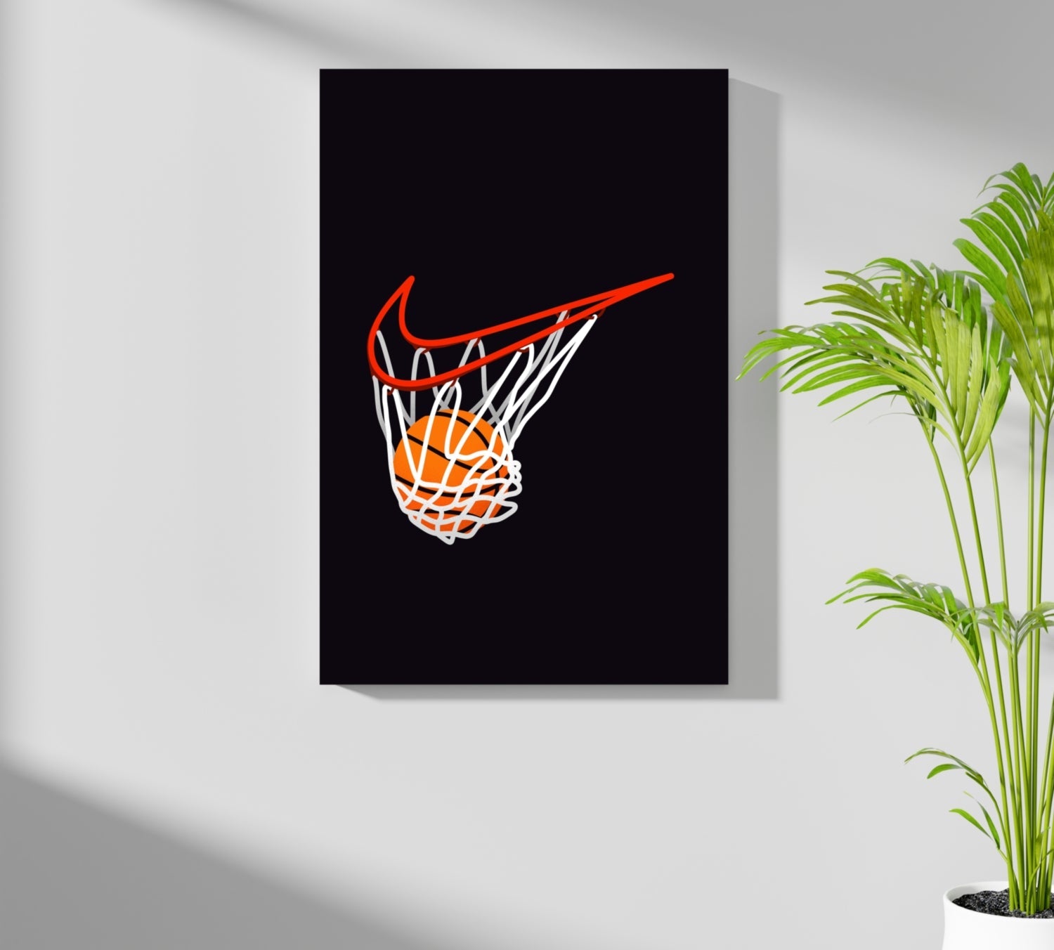 Basketball Aluminum Print
