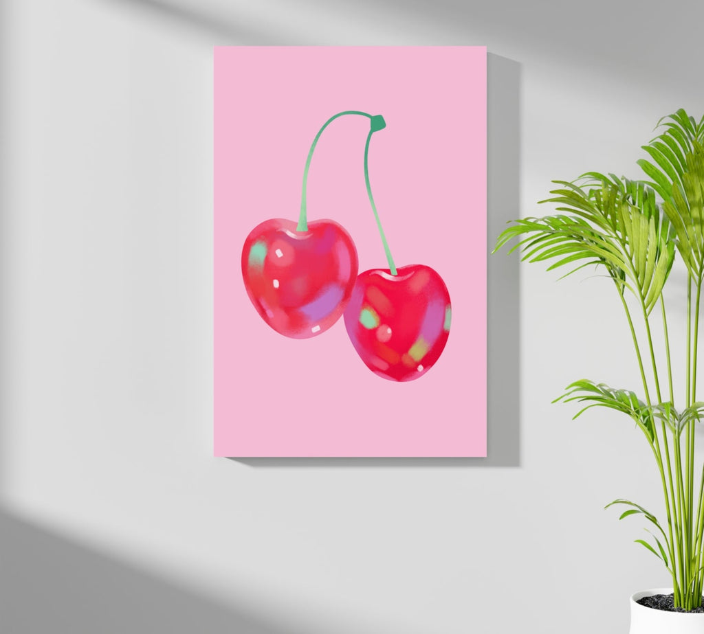 Cherry Aluminum Print