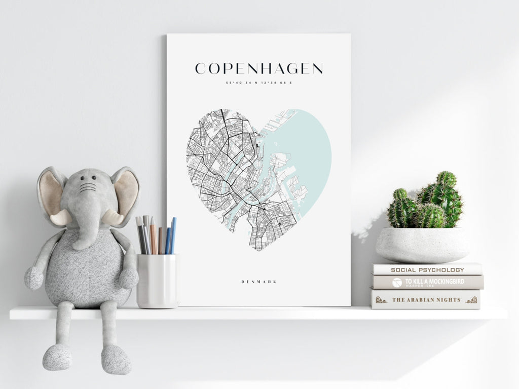 Copenhagen V1 Aluminum Print