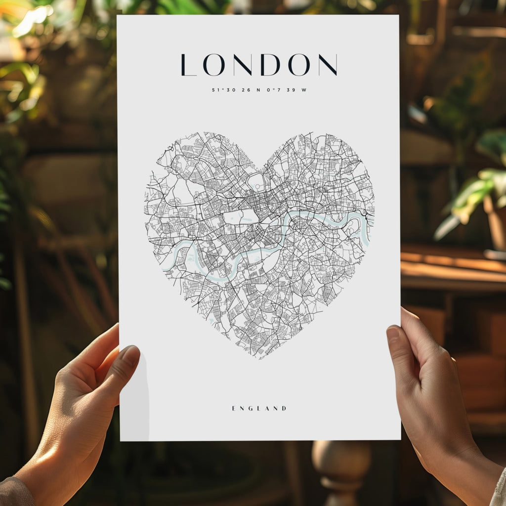 London V1 Aluminum Print