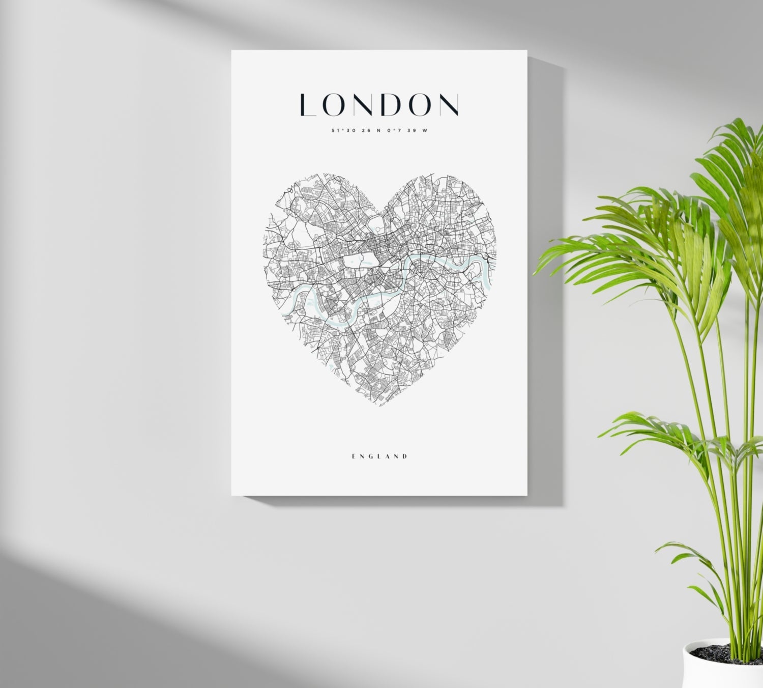 London V1 Aluminum Print