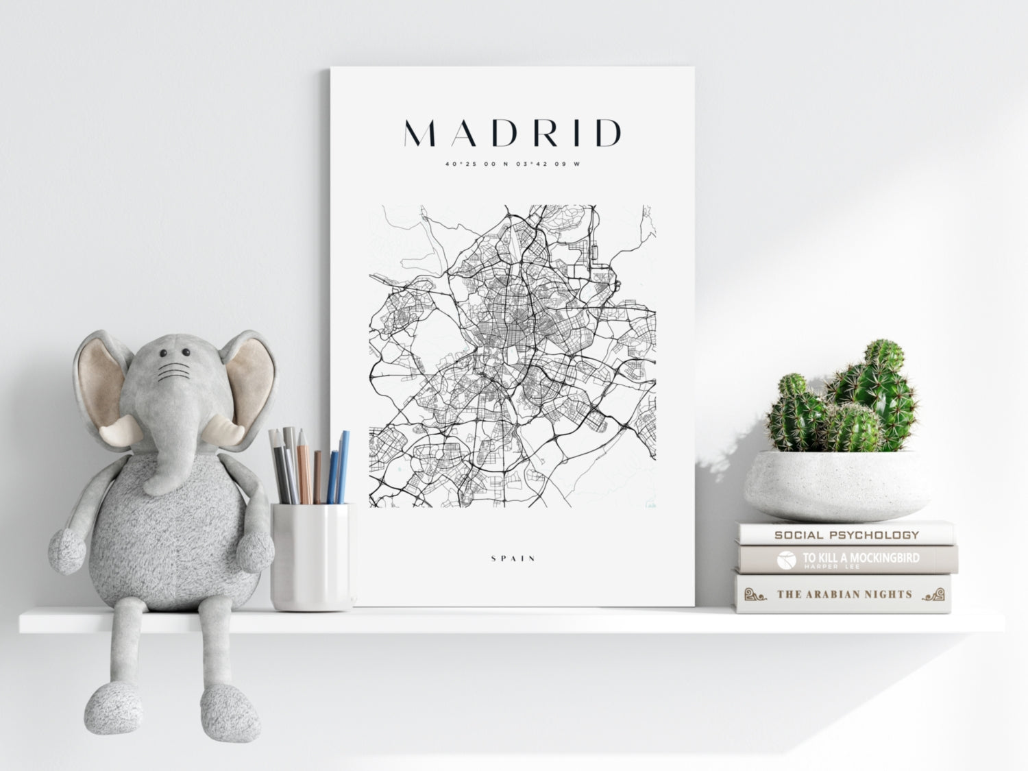Madrid V3 Aluminum Print