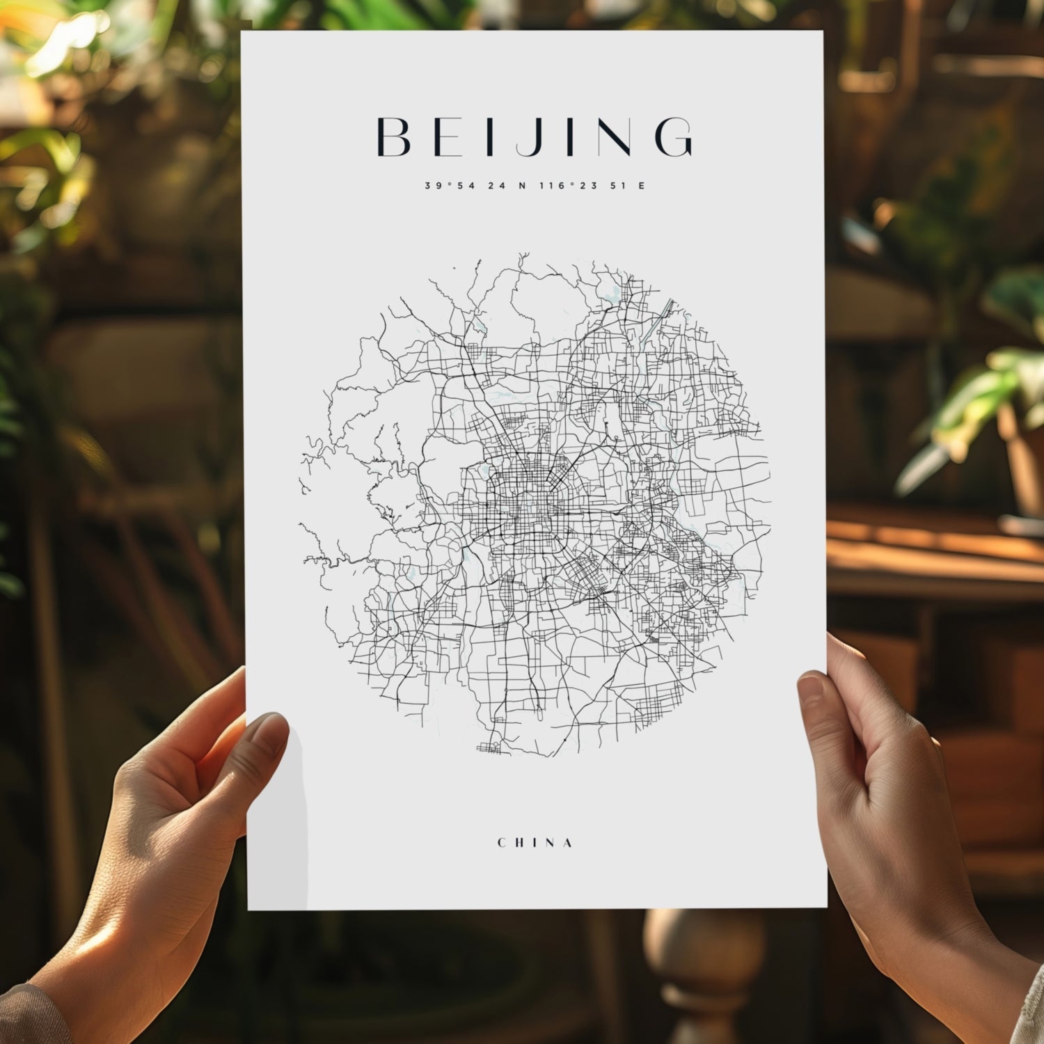 Beijing V2 Aluminum Print