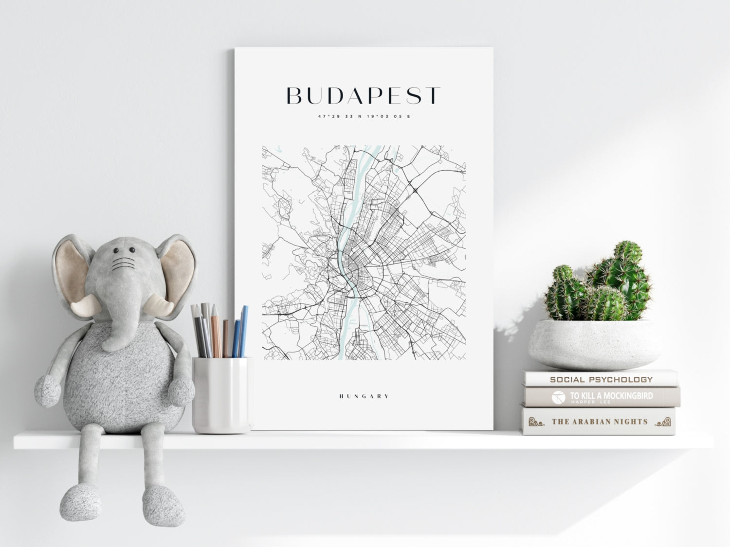 Budapest V3 Aluminum Print