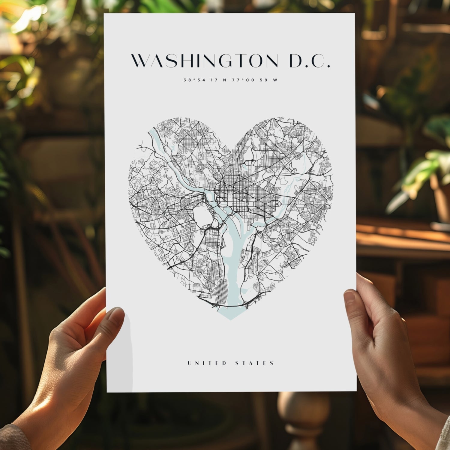 Washington V1 Aluminum Print