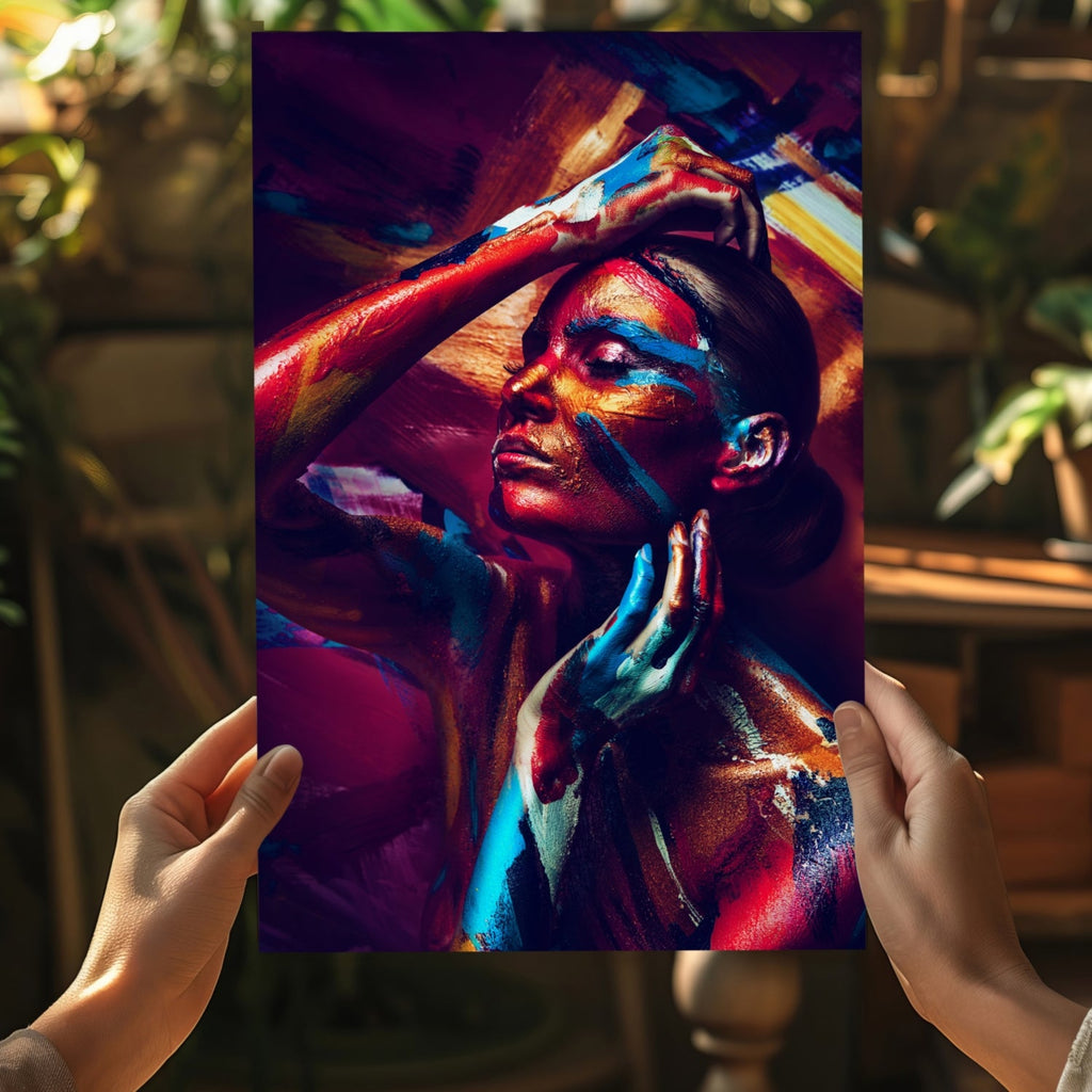 Woman Aluminum Print