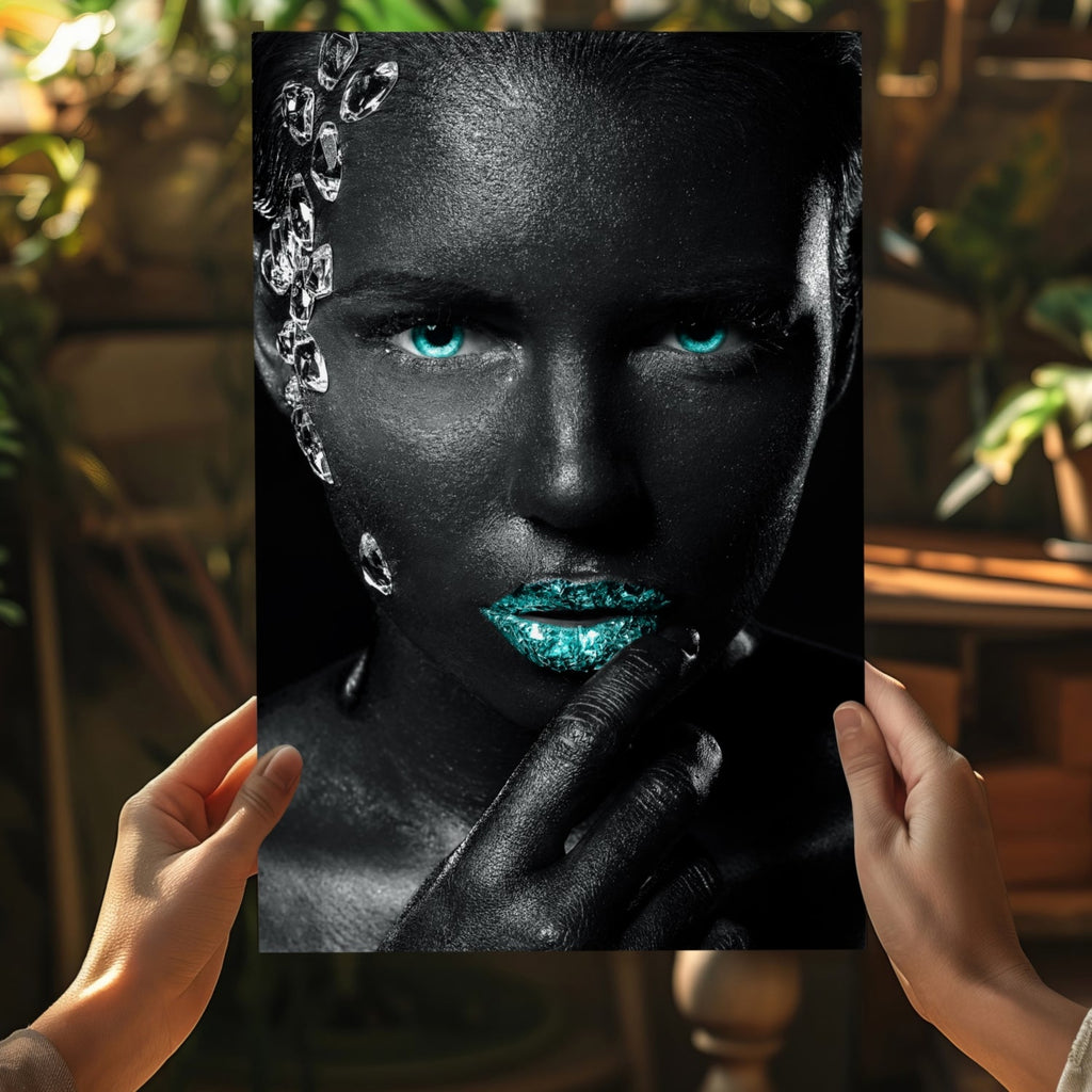 Woman Aluminum Print