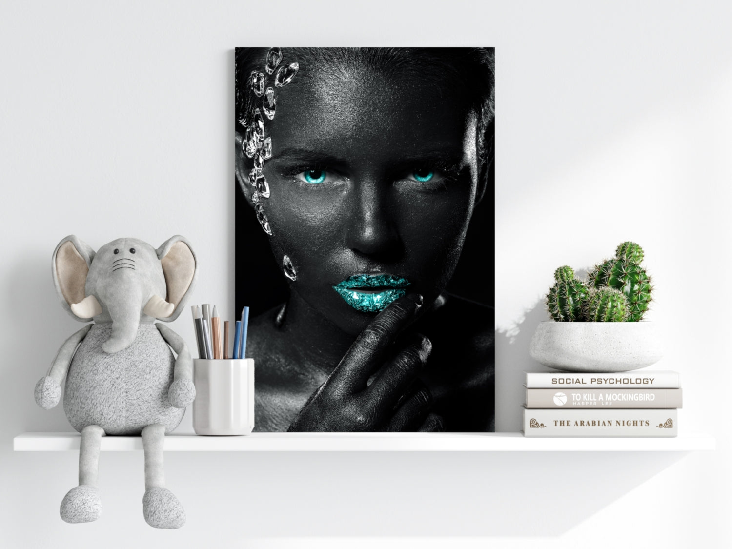 Woman Aluminum Print