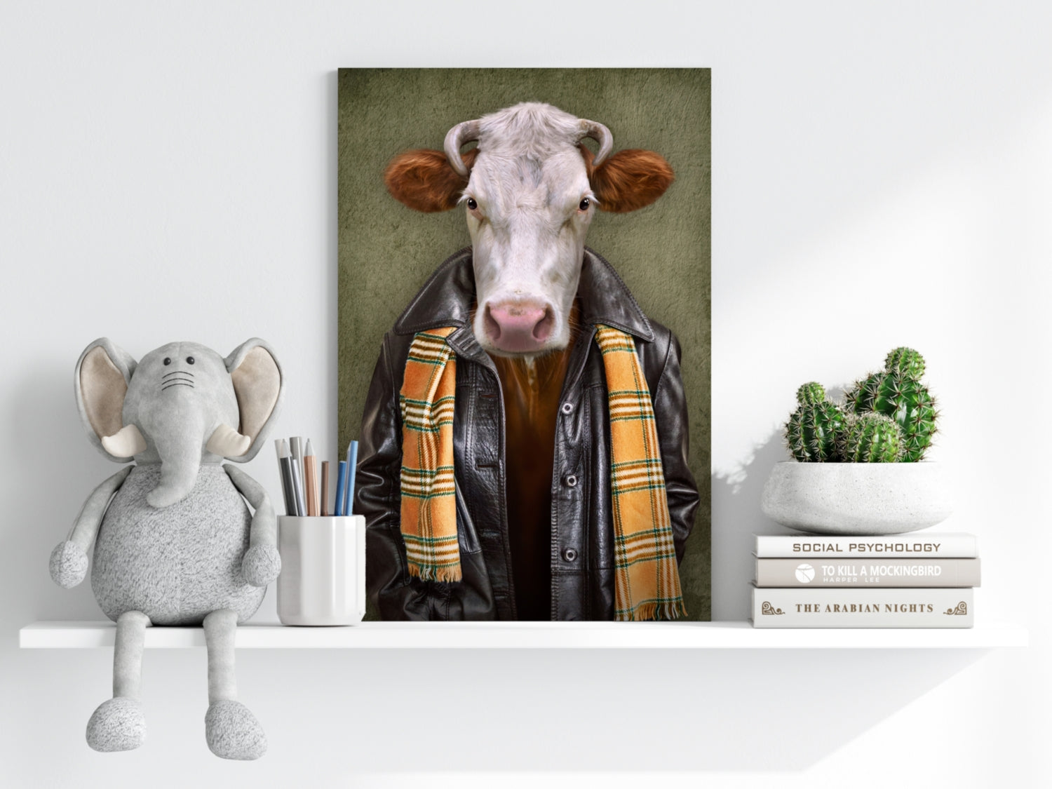 Ox Aluminum Print