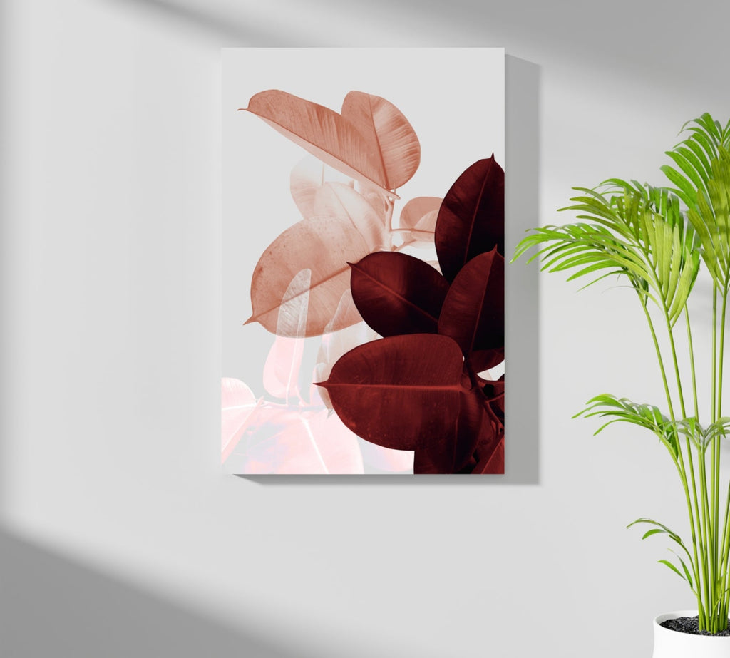 Leaves Aluminum Print